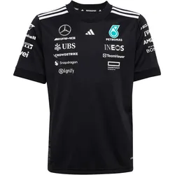 adidas Mercedes-AMG Petronas Formel 1 Team Fahrer T-Shirt Kinder JW5363 - black/white 176
