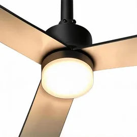 parrot uncle 127 cm Deckenventilator Schwarz
