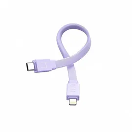 Joyroom JR-PBM01 10000 mAh 20 W Violett + Lightning auf USB-C Kabel – Lila