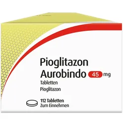 Pioglitazon Aurobindo 45 mg Tabletten 112 St