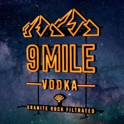 9 MILE LED Sign Orange