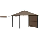 vidaXL Pavillon 3 x 3 m taupe