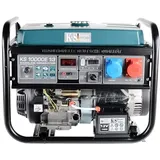 Könner & Söhnen KS 10000E-1/3 - Power Generator 18 HP, 4-Stroke Petrol Engine mit E-Start, VTS System, Automatic Voltage Regulator, 1x16A (400V), 1x32A (230V) Generator