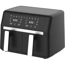 casativo Dual-Zone Heissluftfritteuse 2x 4,5 l schwarz