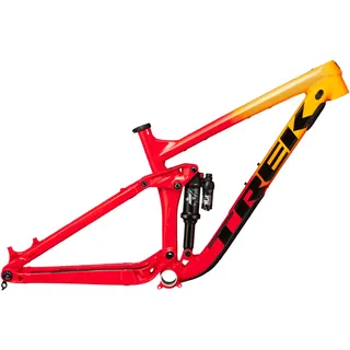 Trek Rahmenset Remedy AL - MTB Fully Rahmen 2024 | marigold-radioactive red fade - 27.5" - S