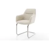 DeLife Freischwinger Pejo-Flex Cord Beige