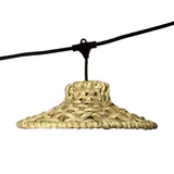 Lumisky Lichterkette Rattan 6 m Beige
