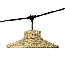 Lumisky Lichterkette Rattan 6 m Beige
