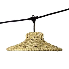 Lumisky Lichterkette Rattan 6 m Beige
