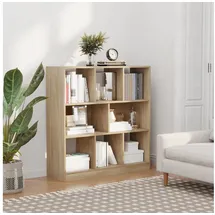 Homcom Bücherregal Aktenregal 97,5 x 30 x 100 cm beige