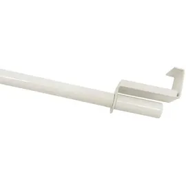 GARDINIA Spannvitrage Ø 9 mm 120 - 160 cm weiß