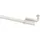 GARDINIA Spannvitrage Ø 9 mm 120 - 160 cm weiß