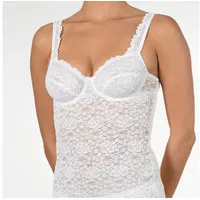 NINA VON C. BH-Hemd, Millefleurs 85C Weiß - 85C