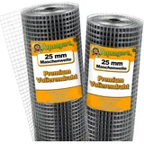 Aquagart Volierendraht 25 m x 1 m Grau
