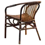 SIT Möbel Rattanstuhl Vintage braun