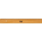 TSI Lineal 30 cm aus Holz, mit Metallkante, Art.Nr. 46230
