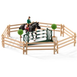 Schleich Horse Club Reitschule mit Reiterinnen und Pferden 42389