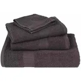 vidaXL Handtuchset 25-tlg. anthrazit