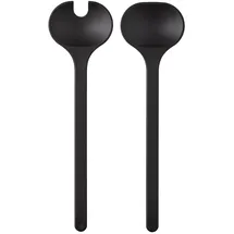 Mepal Salatbesteck Silueta 2tlg. Polypropylen Schwarz