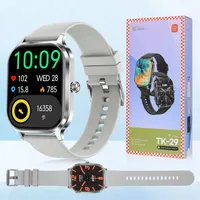Smartwatch Herren Damen mit Telefonfunktion, 2.02" Zoll Touchscreen Smart Watch mit Bluetooth Anrufe, Uhr Damen Herren mit 120+ Sportmodi, Pulsuhr ... - Grau