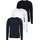 Boss longsleeve-Shirt R-Neck Classic schwarz XS