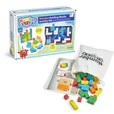 Learning Resources Numberblocks Kit mit 20 Aktivitäten und 28 Holzstücken, Charaktere von Eins bis Fünf, Zahlen und Zählen Lernen, Aufbewahrungstasche, Lernspielzeug, 3 4 5+ Jahre