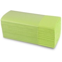 4000 Papierhandtücher - 2-lagig - grün - Z-Z-Falz - Falthandtücher