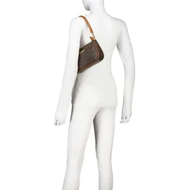 Valentino Regina Schultertasche Polyurethan Brown