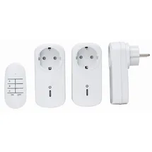 Kopp Funksteckdosen-Set 3+1 Weiß 4 St.