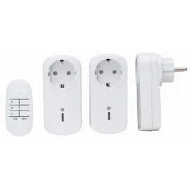 Kopp Funksteckdosen-Set 3+1 Weiß 4 St.