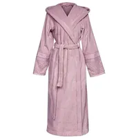 PiP Studio Bademantel Soft Zellige Bathrobe_Lila_UV_UV_M 1 Bademantel M, Gürtel, Bademantel Damen und Herren Morgenmantel Frottee lila