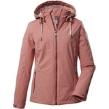 G.I.G.A. DX Damen Casual Softshelljacke/Outdoorjacke mit abzippbarer Kapuze GS 141 WMN SFTSHLL JCKT, koralle, 36, 39504-000