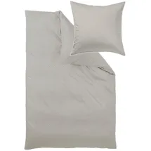 Curt Bauer Mako-Brokat-Damast Bettwäsche Arezzo 140x220+70x90 cm birke