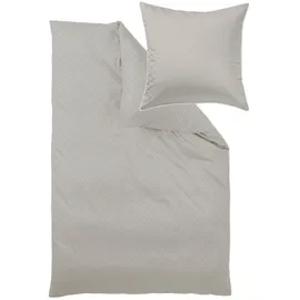 Curt Bauer Mako-Brokat-Damast Bettwäsche Arezzo 140x220+70x90 cm birke