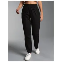 TRIGEMA Hose DELUXE Baumwolle Schwarz XL