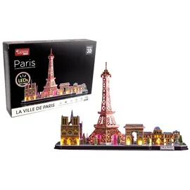 EXPLORA SCIENCES MGM 115tlg. 3D-Puzzle "Bauwerke von Paris - ab 8 Jahren