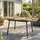 Outsunny Gartentisch 140 x 80 x 75 cm Braun
