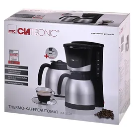Clatronic KA 3328 schwarz/edelstahl