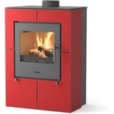 HS-Flamingo Kaminofen | Evenes | 9 kW | Rot