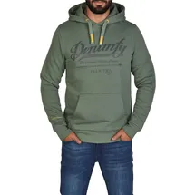 denimfy Pullover DFArno in Grün S