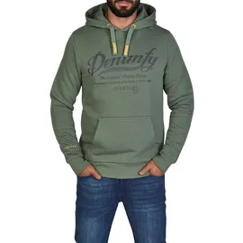 denimfy Pullover DFArno in Grün S