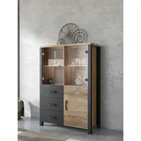 Home Affaire Vitrine »Olin«, Höhe 146 cm