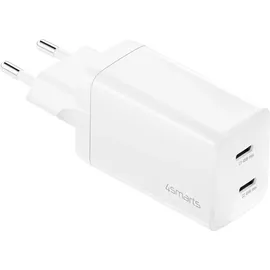 4smarts Ladegerät PDPlug Dual 45W GaN 2C, weiß