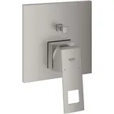 Grohe Eurocube Einhand-Wannenbatterie für Rapido SmartBox supersteel