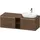 Duravit D-Neo Konsolenwaschtischunterbau wandhängend Nussbaum dunkel Matt 1400x550x459 mm - DE4950R1 DE4950R10210000
