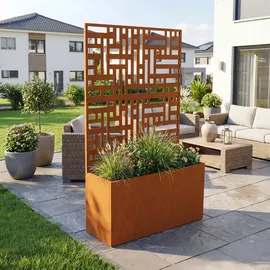 casa.pro Bernalda 83 x 31 x 146 cm Braun