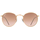 Ray Ban Round Metal RB3447 9001A5 50-21 polished bronze-copper/pink/brown gradient