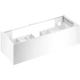 Keuco Edition 11 Waschtischunterschrank, 1 Frontauszug, mit LED-Innenbeleuchtung, 1400x350x535mm, 31361380100, Korpus/Front: Weiß Hochglanz / Weiß Lack Hochglanz