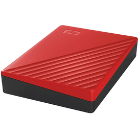 Western Digital My Passport 4 TB USB 3.2  rot WDBPKJ0040BRD-WESN