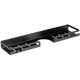 Wenko Turbo-Loc® Duschstangencaddy Altarella L, schwarz - BHT 45x4x10.50 cm